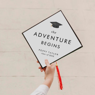 Toque De Diplômé Chic Tassel L'aventure commence