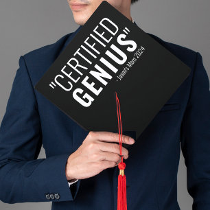 Toque De Diplômé Citation de maman géniale certifiée amusante