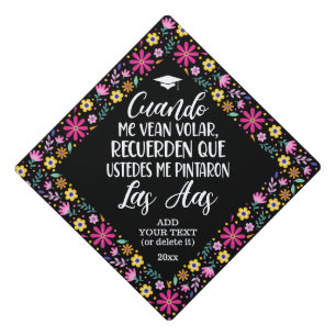 Toque De Diplômé Citation Inspirationnelle En Espagnol Coloré Mexic
