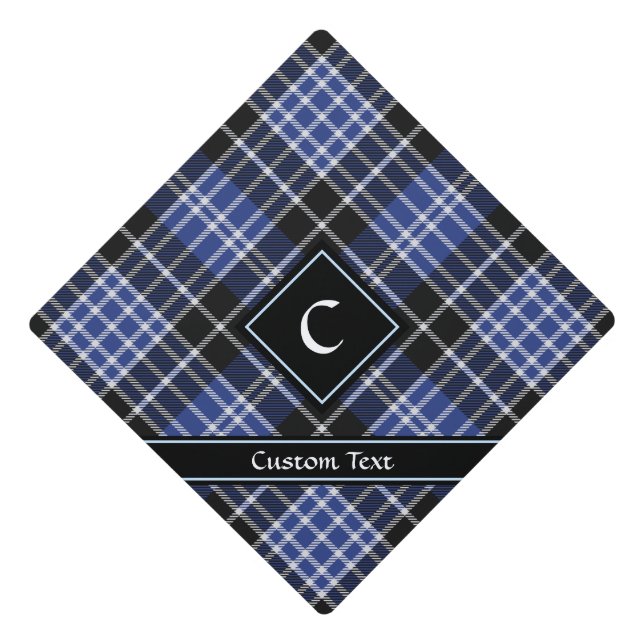 Toque De Diplômé Clan Clark Tartan (Devant)
