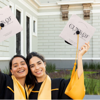 Toque De Diplômé Class Of | Modern Personalized Graduation 