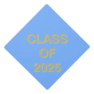 Toque De Diplômé Classe 2025 Bleu clair