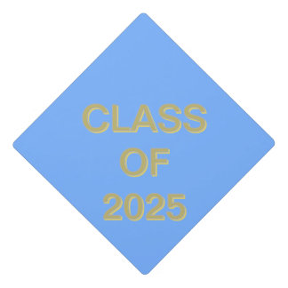 Toque De Diplômé Classe 2025 Bleu clair