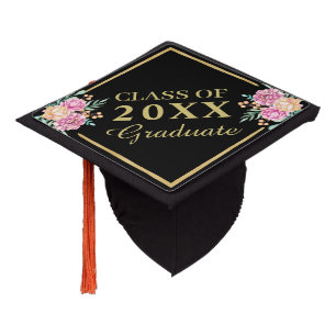 Toque De Diplômé CLASSE D'Aquarelle Florale DE 2025