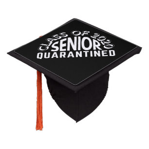 Toque De Diplômé classe de 2020 cadre supérieur mis en quarantaine