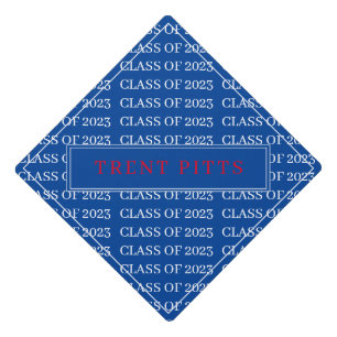 Toque De Diplômé Classe De 2023 Tassel Topper Personnalisé