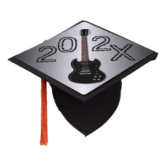Toque De Diplômé Classe de guitare électrique noire (Incliné)