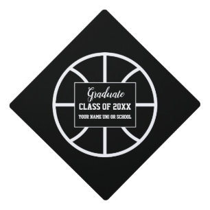 Toque De Diplômé Classe de logo sportif de basket-ball du 20XX