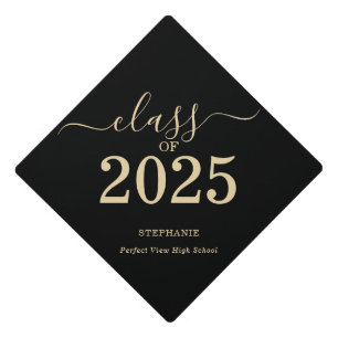 Toque De Diplômé Classe de script Gold 2025