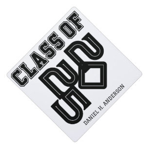 Toque De Diplômé Classe de typographie audacieuse de 2024 Personnal