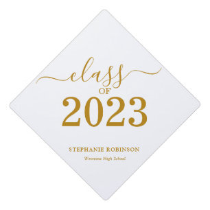 Toque De Diplômé Classe d'or 2023