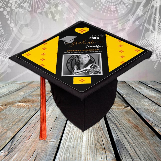 Toque De Diplômé Classe élégante de 20XX, Photo & Nouveau Mexique D (Créateur téléchargé)