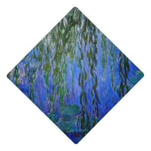 Toque De Diplômé Claude Monet - Lys d'eau avec saule plumant
