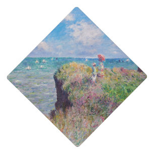 Toque De Diplômé Claude Monet - Promenade Cliff à Pourville