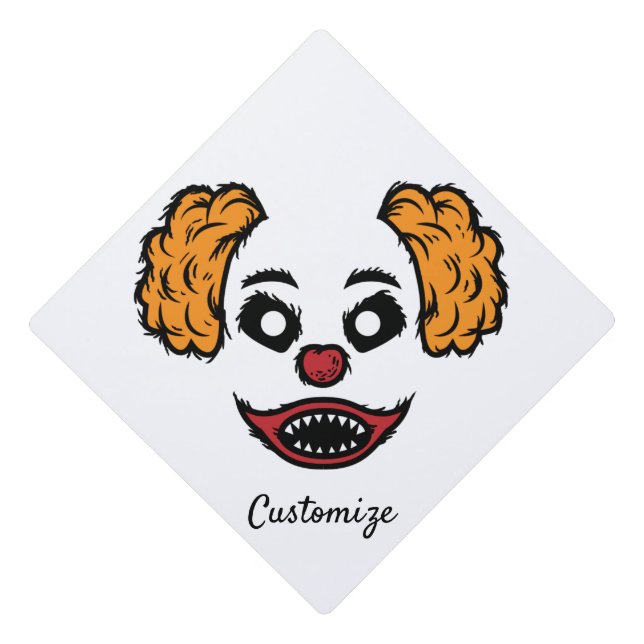 Toque De Diplômé Clown effrayant Thunder_Cove  (Devant)