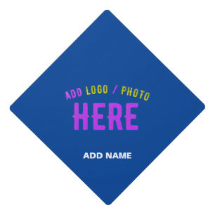 TOQUE DE DIPLÔMÉ COBALT BLEU MODERNE ET MODERNE VÉRIFIÉ MARQUE