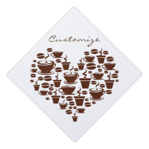 Toque De Diplômé Coffee Lover Heart Thunder_Cove
