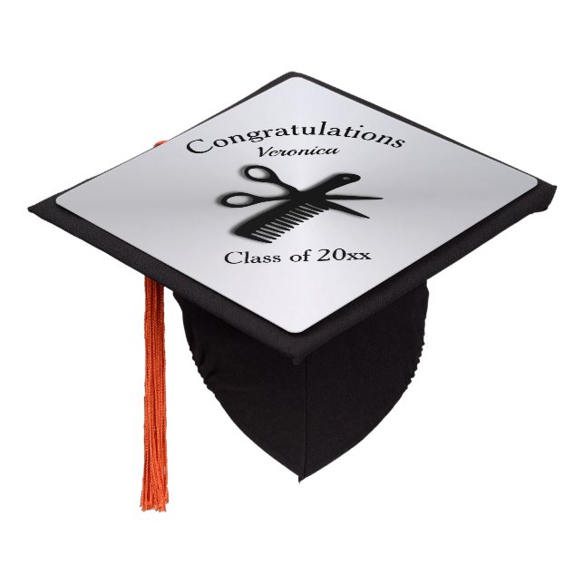 Toque De Diplômé Coiffeur/coiffeur (Incliné)