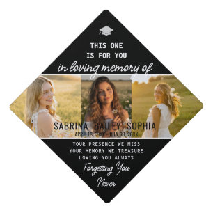 Toque De Diplômé Collage de photos commémoratif pour une remise de 