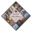 Collage photo personnalisé Bleu rose joli Script