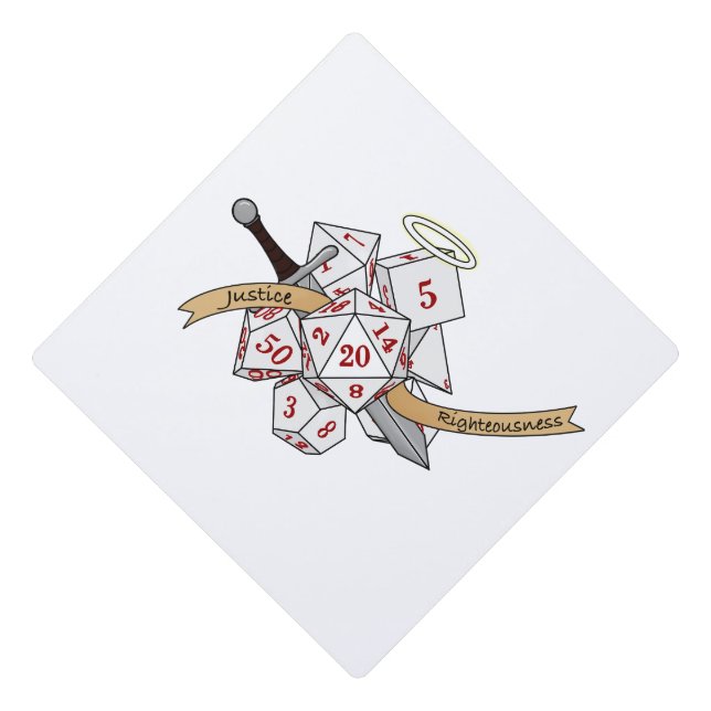 Toque De Diplômé Conception de dés Paladin (Devant)
