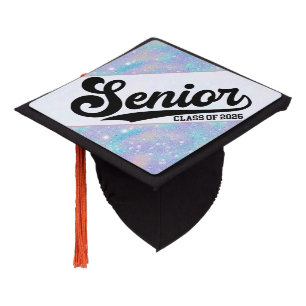 Toque De Diplômé Conception de script de la promotion senior Glitte