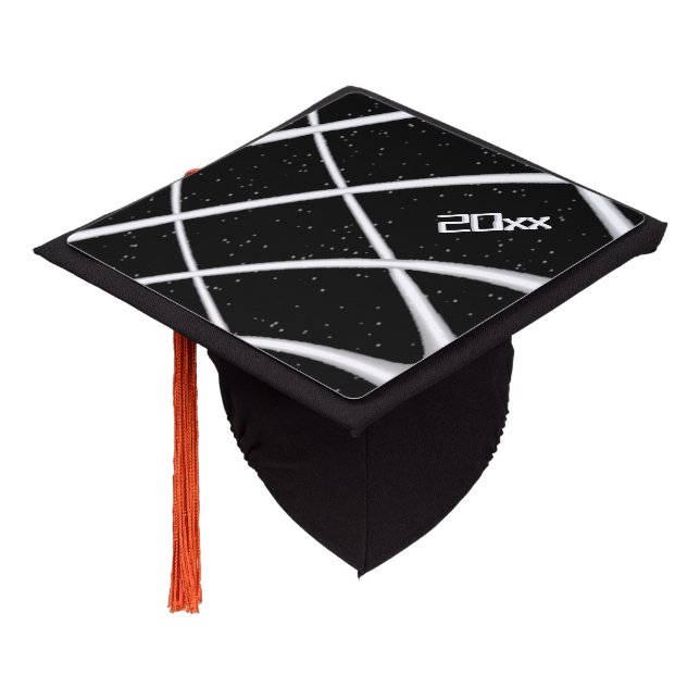 Toque De Diplômé Conception d'espace galactique (Incliné)