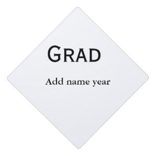 Toque De Diplômé congrès d'études supérieures ajouter nom classe d'