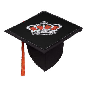 Toque De Diplômé Couronne - Orange