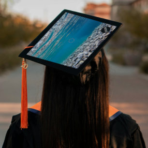 Toque De Diplômé Couvre-ceremonie en une étape - Pierres d'eau - " 