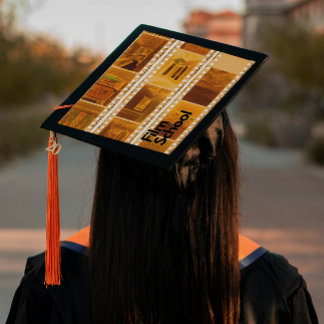 Toque De Diplômé Couvre-diplôme en une étape - Faculté - "École de 