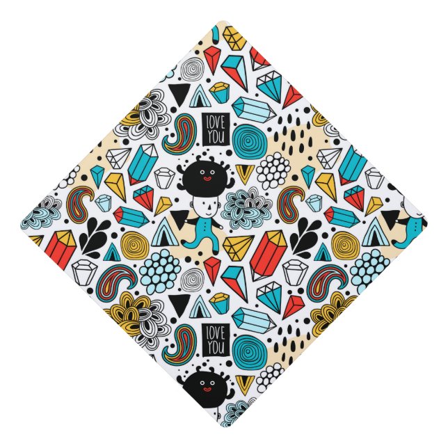 Toque De Diplômé Crazy head (Devant)