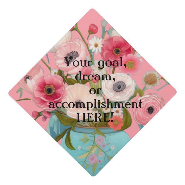 Toque De Diplômé Créez votre propre casquette de graduation / perso (Devant)