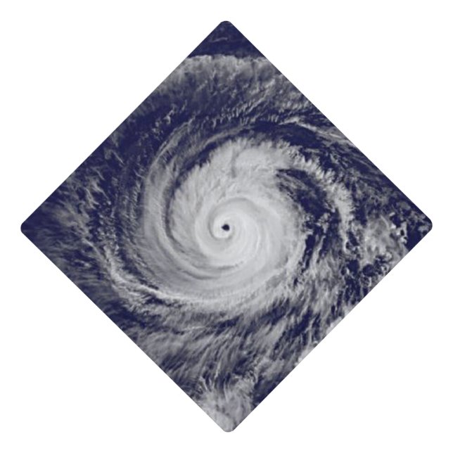 Toque De Diplômé Cyclones tropicaux (Devant)