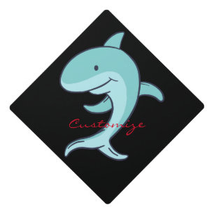 Toque De Diplômé Dauphins bleus sautant Thunder_Cove