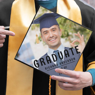 Toque De Diplômé Découpage photo moderne personnalisée Graduation s