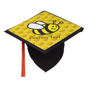 Toque De Diplômé Dessin sur les abeilles
