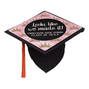 Toque De Diplômé Diadèmes / Couronnes en or rose Année d'étude