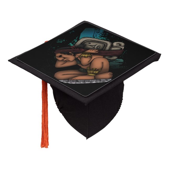 Toque De Diplômé Dieu maya (Incliné)