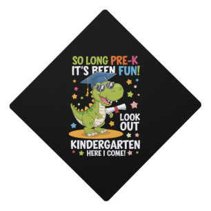 Toque De Diplômé Diplômé de pré-maternelle Jardin d'enfants Dinosau