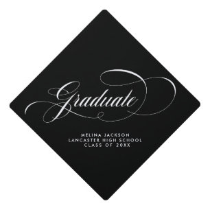 Toque De Diplômé Diplôme de script sophistiqué