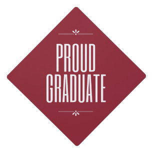 Toque De Diplômé Diplômé Fier, Cadeau de Remise des Diplômes, Chemi