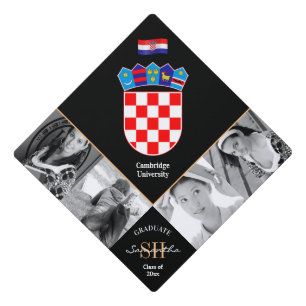 Toque De Diplômé Diplôme multi photo & Croatie élégant