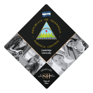 Toque De Diplômé Diplôme multi photo & Nicaragua élégant
