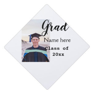 Toque De Diplômé diplômé photo félicitations ajouter votre nom mode