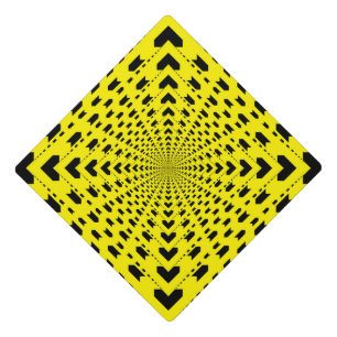 Toque De Diplômé direction noire jaune
