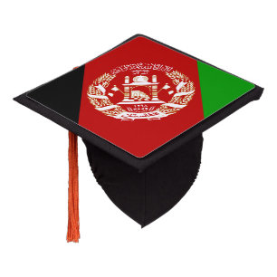 Toque De Diplômé Drapeau afghan