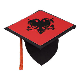 Toque De Diplômé Drapeau albanais