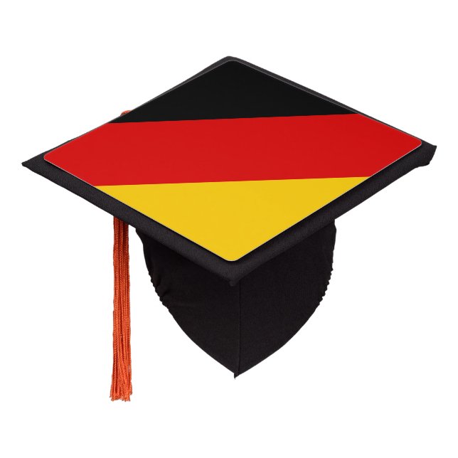 Toque De Diplômé Drapeau allemand (Incliné)