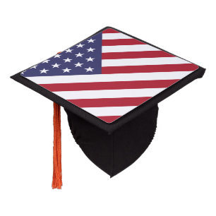 Toque De Diplômé Drapeau américain
